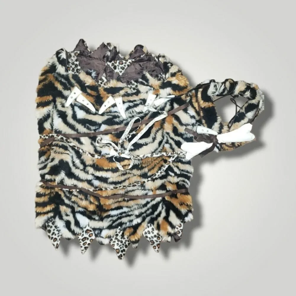 ciao ciao flintstone tiger dog costume Large